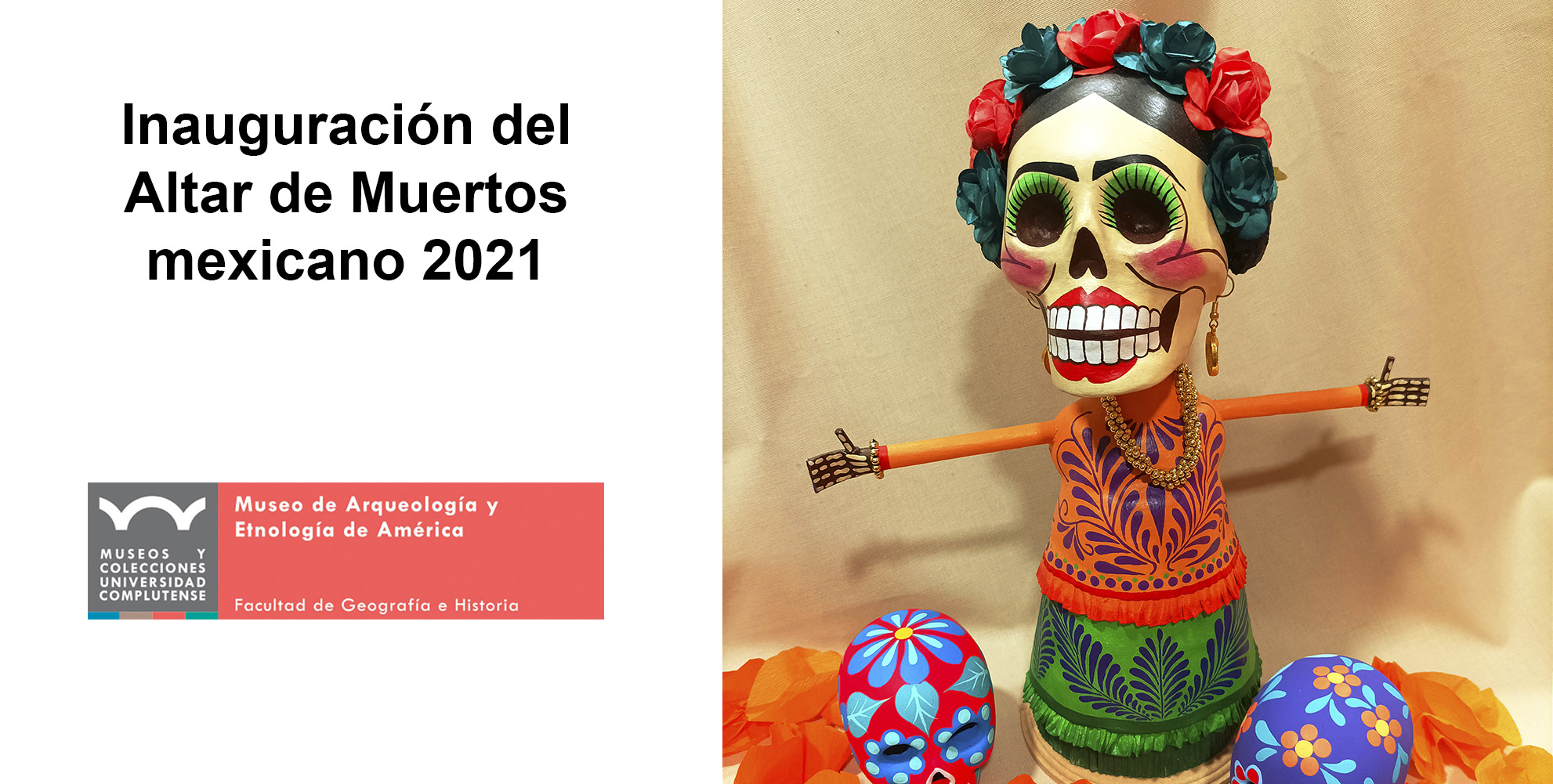 Inauguración del Altar de Muertos mexicano 2021